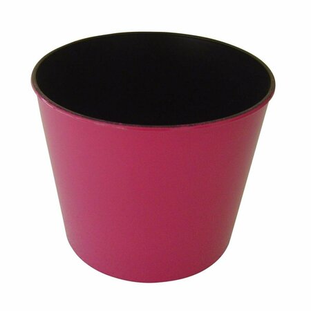 CHEUNGS 7 in. Round Tapered Recycled Plastic Planter, Hot Pink PP-102HP